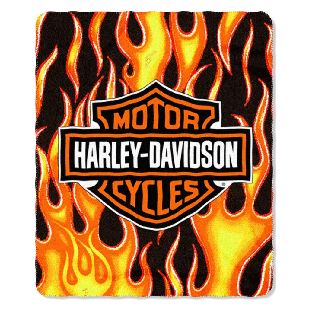 Harley Davidson Flames Fleece Throw Michaels Harley Davidson Flames Fleece Throw Michaels